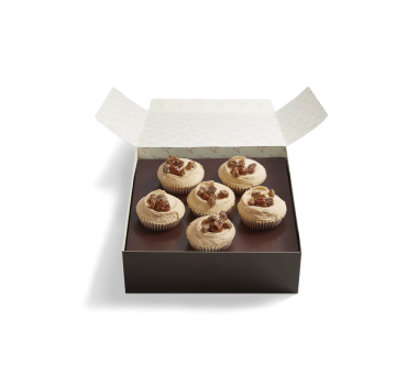 Sticky Date Cupcake Box